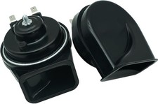 Horns Car Horn 12V Loud Small Compact Train Horn High Low 2 Tone Universal Small