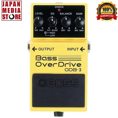 Boss ODB-3 Bass Overdrive Gitarren-Effekt-Pedal Brandneu Box Expressversand