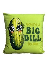 NEW novelty throw pillow 18x18 inches pillowcase insert included