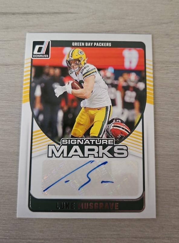 2024 Panini Donruss - Signature Marks Luke Musgrave #SMA-LMU (AU)