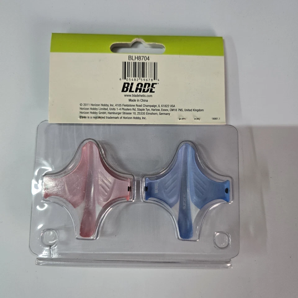 Blade BLH8704 Canopy Set, Red & Blue for Blade Inductrix - Image 2 of 2