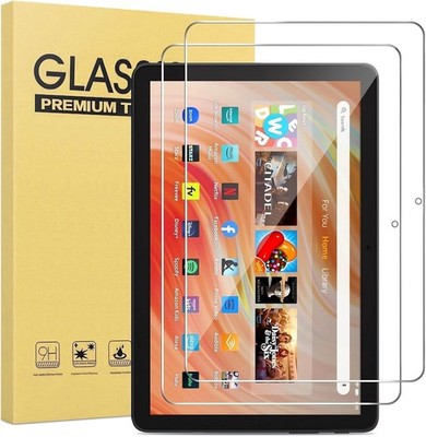2PCS Tempered Glass Screen Protector For Amazon Fire HD 10 Tablet 10.1'' 13th Gen