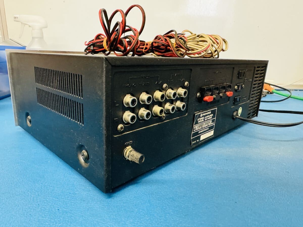 Rare Vintage Pioneer SA-4400 Stereo Pre-Main Amplifier