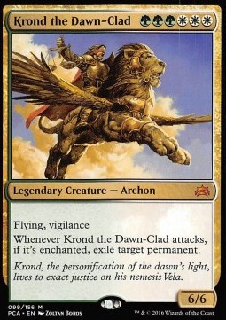 Krond Magic MTG - Krond the Dawn-Clad - Planechase Anthology - MINT/NMINT ...