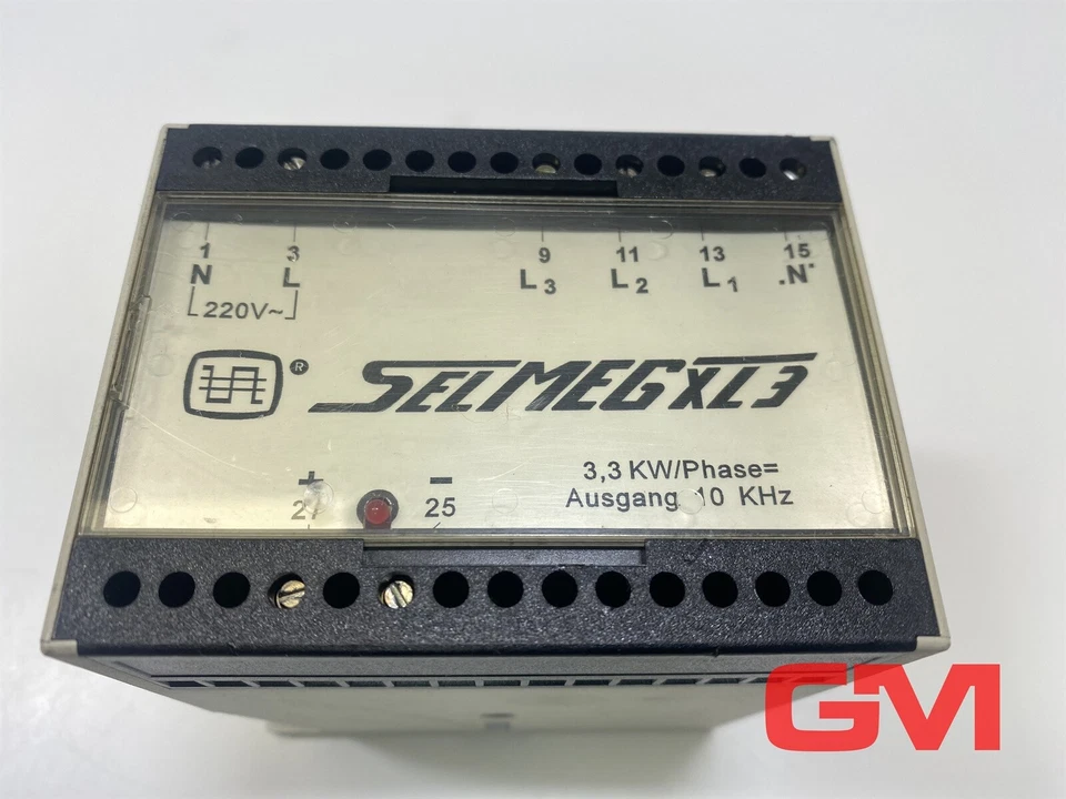 Selectron Electronic Relay Selmeg XL3 Relay Item No. 94160 220V/50Hz Damaged - Image 4 of 4