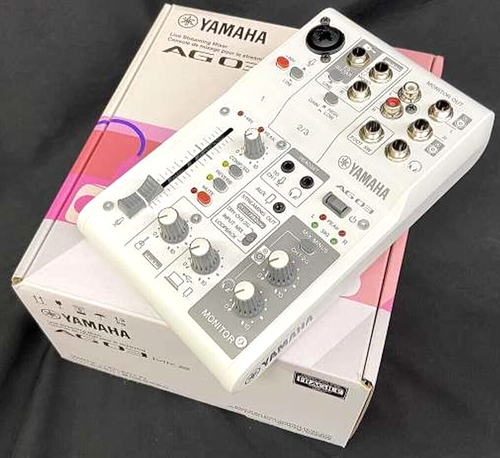 Yamaha AG03MK2 3-Channel Mixer/USB Interface for IOS/Mac/PC Used Tested Work - Picture 5 of 6