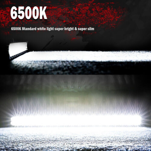 Slim 32" Single Row LED LIGHT BAR Spot Flood Combo Offroad Bumper Truck SUV 30'' - Foto 8 di 12