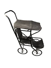 Antique Baby Doll Stroller Collapses