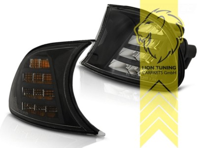 LED Frontblinker für BMW E46 Coupe Cabrio schwarz