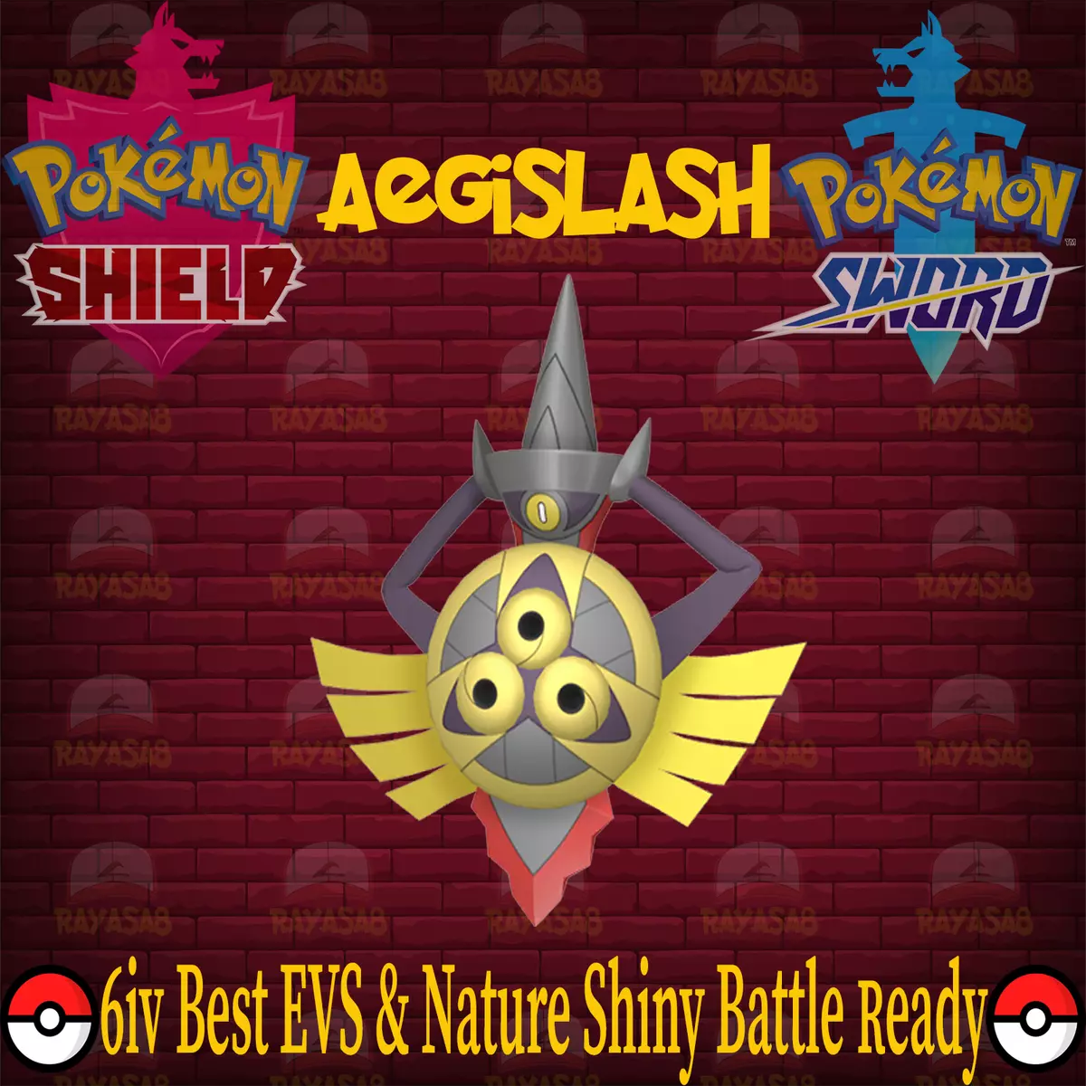 Pokemon Sword and Shield Aegislash Sword