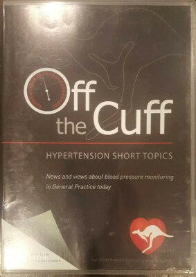 #ad #ad OFF THE CUFF DVD HYPERTENSION SHORT TOPICS HBPRCA HIGH BLOOD PRESSURE INFO FILM AU $35.00