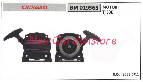 Inbetriebnahme Kawasaki Motor Freischneider Tj 53E 019565-image