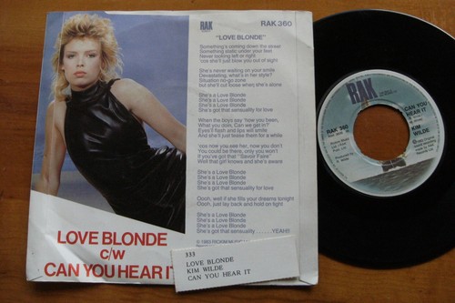 KIM WILDE X 5 MULTI CHOICE 45 rpm 7" SINGLES N/MINT RECORDS - Picture 8 of 16