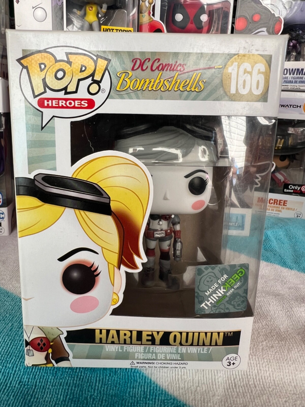 Funko Pop! Vinyl: Dc Universe - Harley Quinn - (Black And White , Red) -...