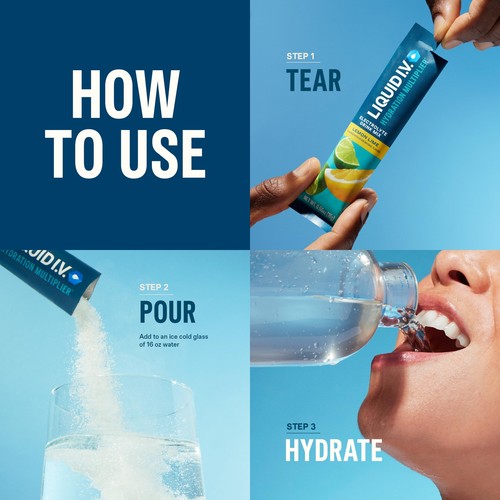 Liquid I.V.® Hydration Multiplier - Popsicle Firecracker | Electrolyte Powder... - Picture 4 of 6