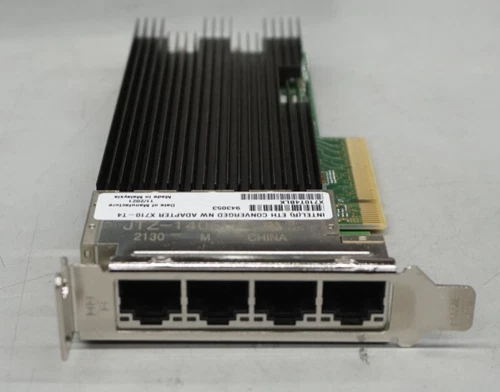 Intel - X710-T4 - Ethernet Converged Network Adapter X710T4BLK 4-Port