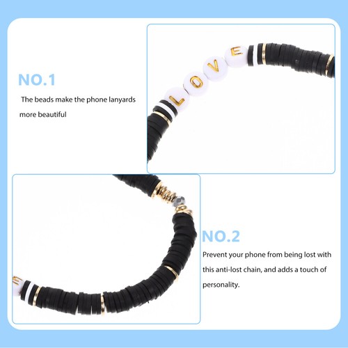 Straps Lovers Theft Charm Bracelet Beaded Lanyard - 第 7/12 張圖片