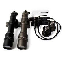 Weanpon Light Strong LED White Flashlight Pistol w/Remote Switch Fits 20mm Rail