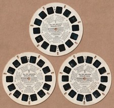 Set of three View-Master reels The Six Million Dollar Man 1974