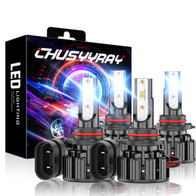For Kia Optima 2016 -2018 2019 LED Headlight High/Low Beam 9005+9005 Bulbs 6000K