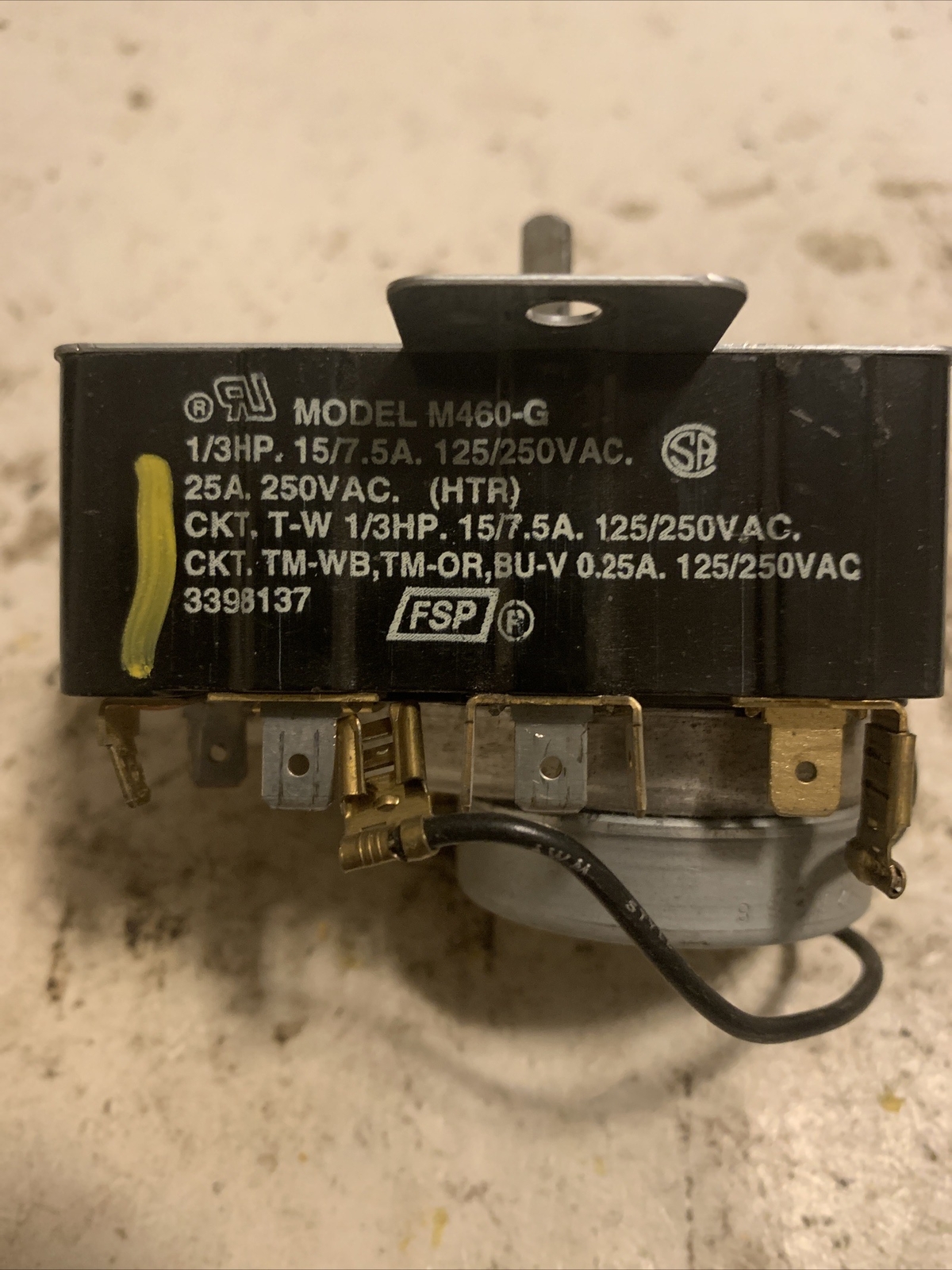 WHIRLPOOL DRYER TIMER PART # 3976574 3398137. #160 | eBay