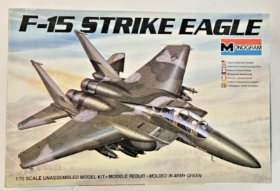 F-15 Strike Eagle Monogram 5434 Maßstab 1:72 Scale 1:72