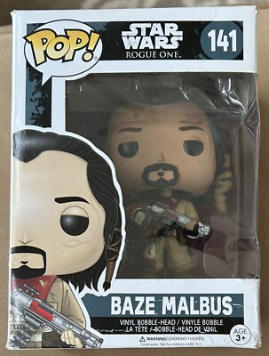 FunkoPop！141 BAZE MALBUS Funko Pop Star Wars - Rogue One: Baze Malbus #141 Vinyl
