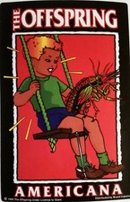 OFFSPRING--Rock Group Sticker--NEW--Vintage (1999) Vending Machine Sticker(#992)