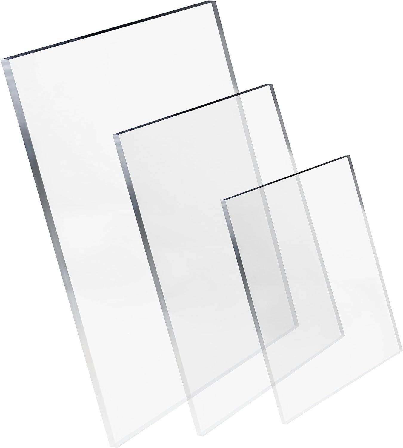 2mm 3mm 4mm Thick Clear Acrylic Plastic Safety Sheet Shed Windows