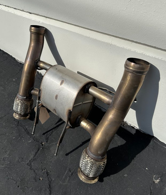 MCLAREN 720 S EXHAUST SYSTEM SPORT MUFFLER ASSEMBLY 2017 2018 2019