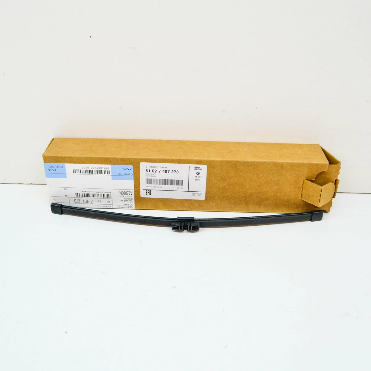 BMW X3 G01 Rear Window Windscreen Wiper Blade 61627407273 NEW 