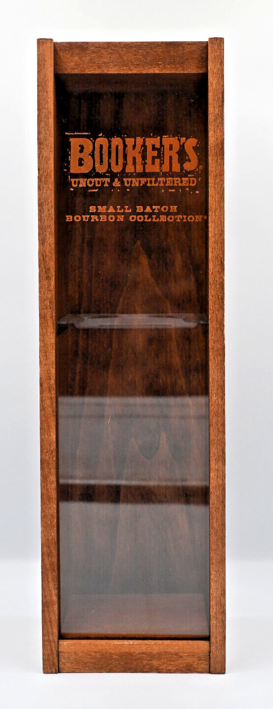 Booker's Uncut & Unfiltered Small Batch Bourbon Whiskey Collection Wood Box