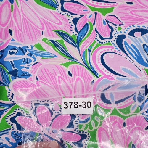 Lilly Pulitzer Top Girls 14 Pink Mini Sammy Pajama Sleepwear Floral Long Sleeve - Picture 10 of 10