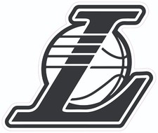 Los Angeles Lakers Basketball Vinyl Decal Sticker Car Truck Bumper Tumbler Mug