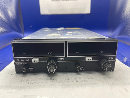 BENDIX/KING KX 155 P/N 069-1024-43 28 VDC WITH GLIDE/SLOPE WITH FAA FORM 8130-3