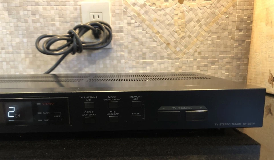 Sintonizador estéreo Sony modelo ST-92TV perfecto estado de funcionamiento Foto 4 de 4