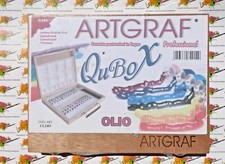 Cassetta portacolori in legno- Colori ad Olio