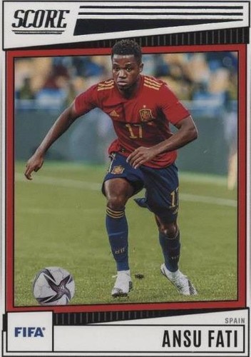 2025-26 Prizm FIFA Ansu Fati Sensational Signatures Auto AS Monaco