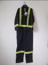BIG BILL XL-NAY FR Coverall with Reflective Tape,XL