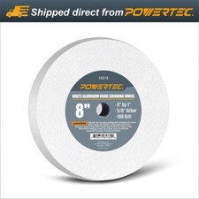 Grinding Wheel 8x1" Disc with 5/8" Arbor 100 Grits Aluminum (15513) POWERTEC