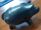 Black Clay Pig Whistle Made In Mexico, Unbranded, Vintage, very good condition — photo 4