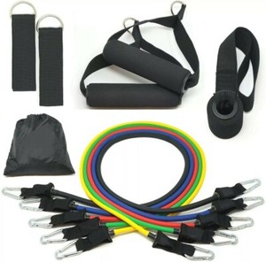 Bandes de résistance Set Exercice Yoga Fitness entraînement. T14