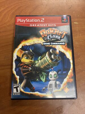 Ratchet & Clank Going Commando GH PS2 PlayStation 2 AD Complete - (See Pics)