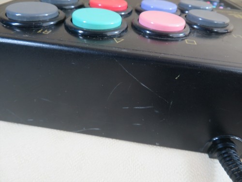fighting stick ps ps1 ps2 HORI joy controller Japan arcade playstation ps pad jp - Picture 14 of 24