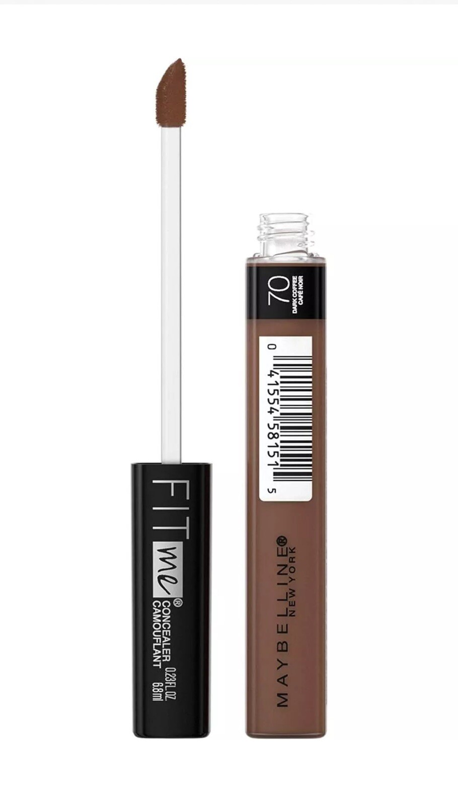 Maybelline Fit Me Liquid Concealer in Dark Coffee #70 0.23 fl oz