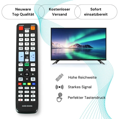 Ersatz Fernbedienung für Samsung AA59-00445A | AA5900445A HD LED Smart TV