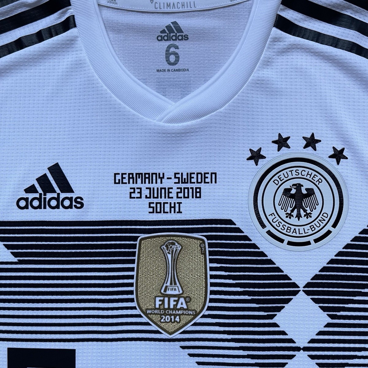 ドイツ　ワールドカップ　2018 選手仕様シャツ XL ドイツ代表 2018 W杯ユニフォーム - ユニ11