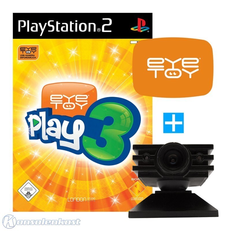 Caméra EyeToy Grise Officielle Sony Pour PlayStation 2 (PS2) - Webcam D'occasion