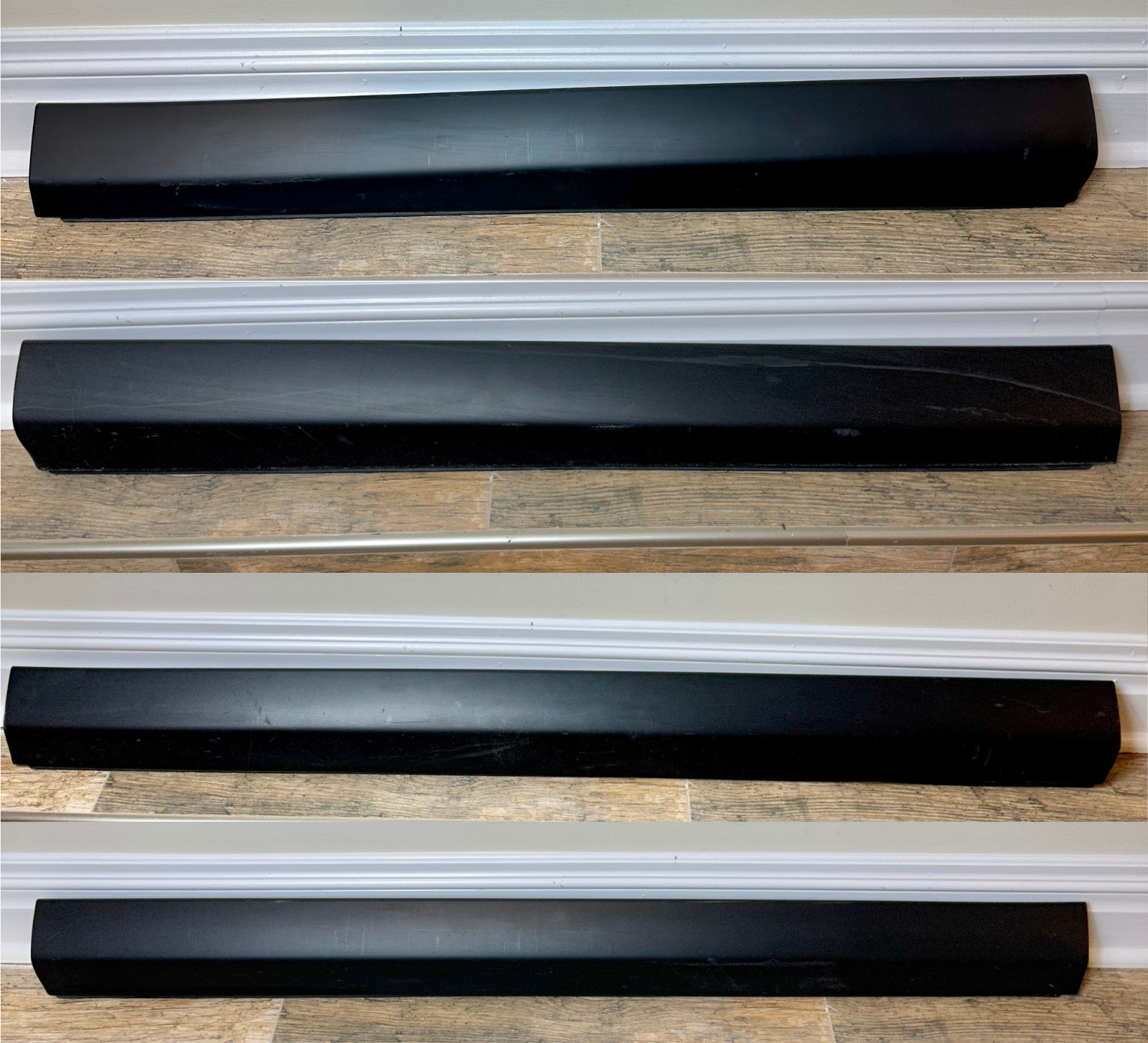 OEM 2019 - 2023 ROLLS ROYCE CULLINAN Door Trim Moldings Set Black CAME OFF 2021