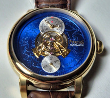 PortaS Automatikuhr,zentrale offene Unruh(Artikel Nr.0071)